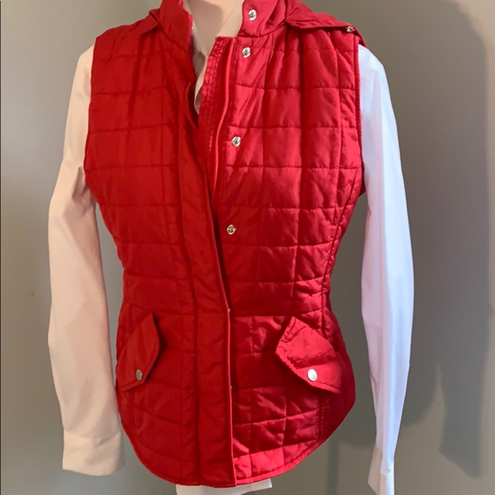Red Jones Of New York Vest